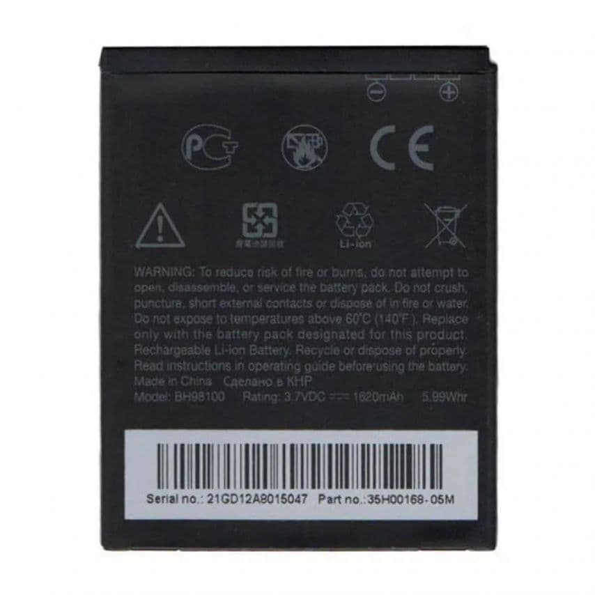 Акумулятор для HTC BH98100 Desire SV (1620mAh)High Copy