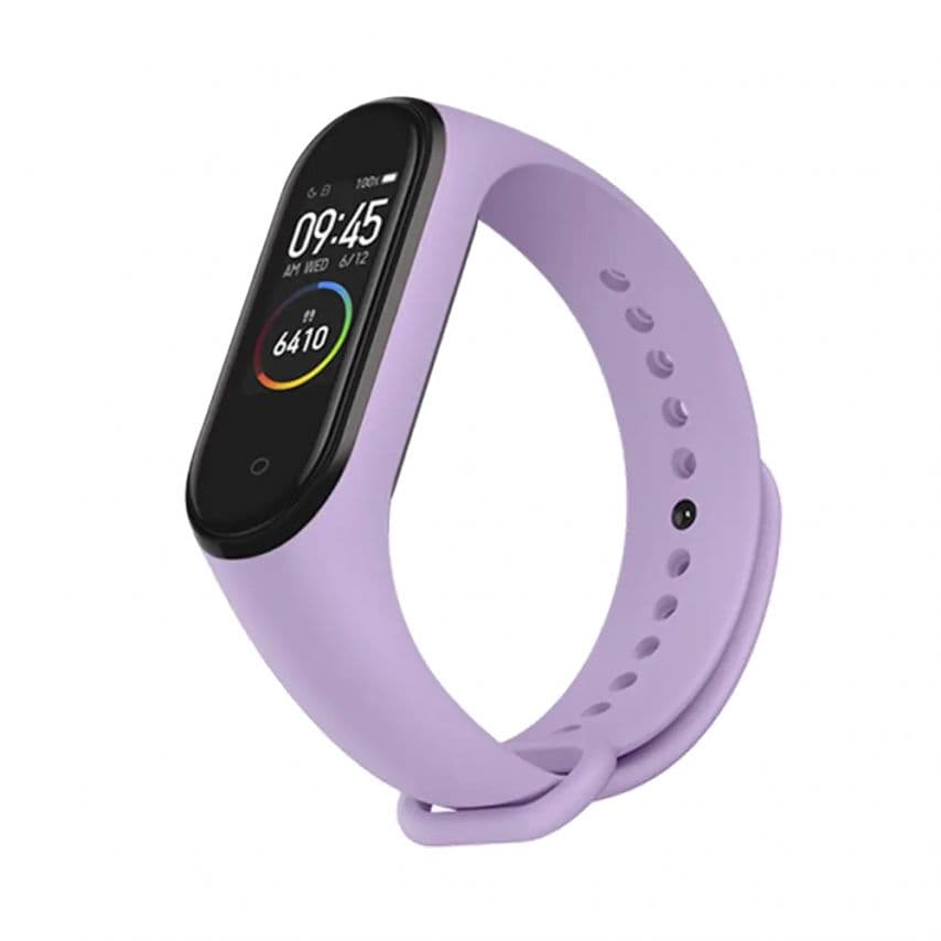 Ремінець для Xiaomi Mi Band 3, 4 Original Design lilac / бузковий