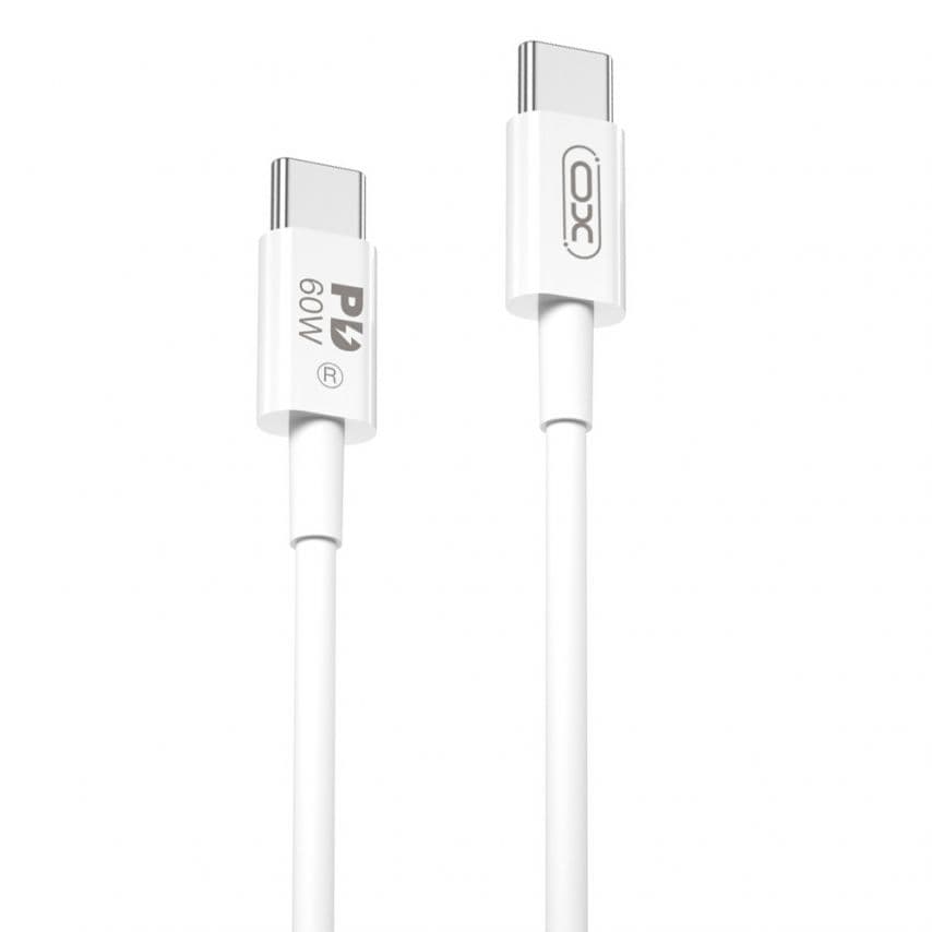 Кабель USB XO NB-Q190A Type-C to Type-C PD 60W white