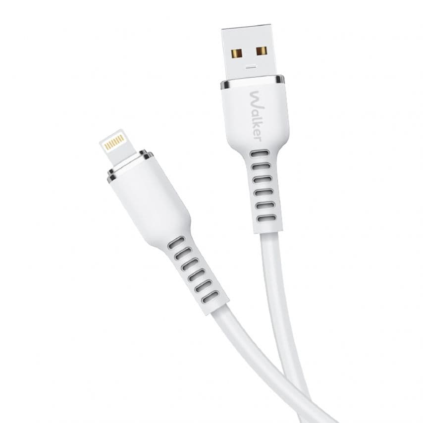 Кабель USB WALKER C795 Lightning white