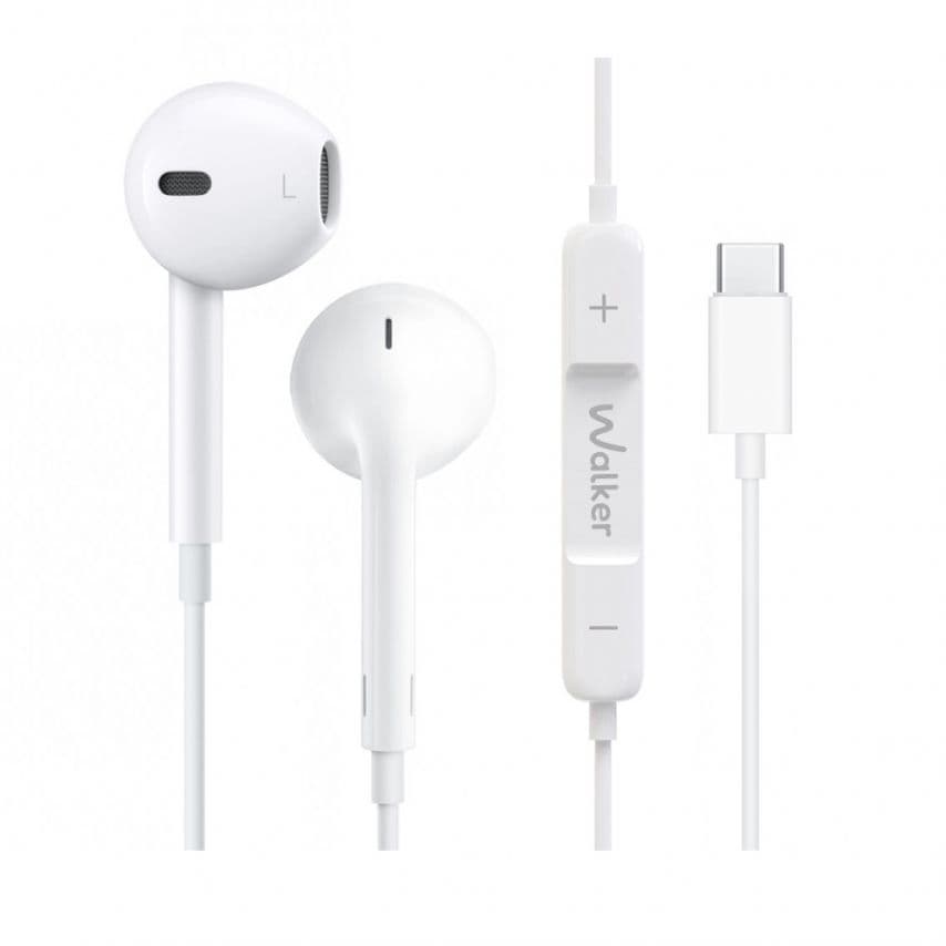 Навушники WALKER i920 Type-C (Universal IC) white