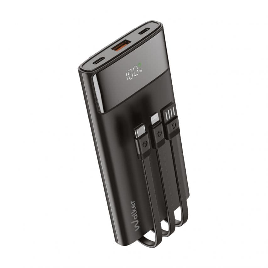 Power Bank WALKER WB-615 10000mAh black