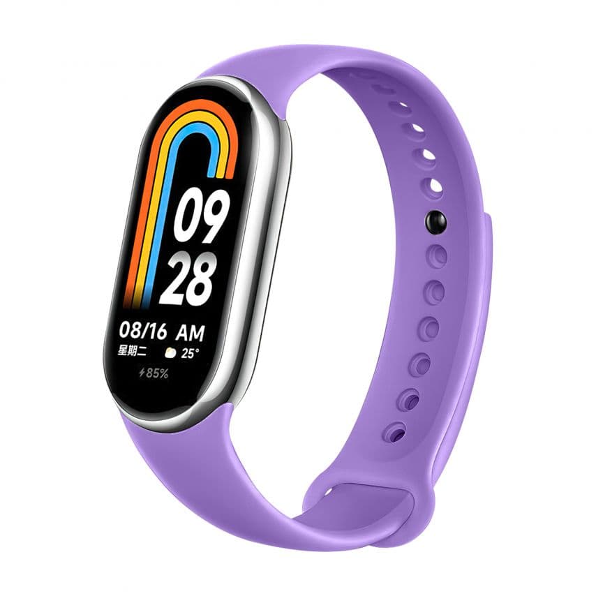 Ремінець для Xiaomi Mi Band 8, 9 Original Design lilac (04)