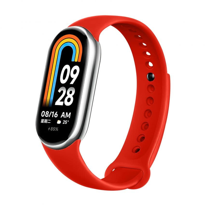 Ремінець для Xiaomi Mi Band 8, 9 Original Design red (06)