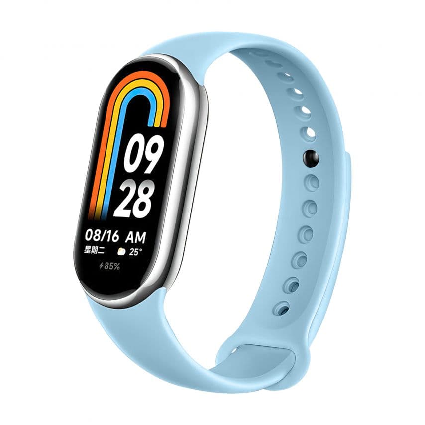 Ремінець для Xiaomi Mi Band 8, 9 Original Design light blue (09)