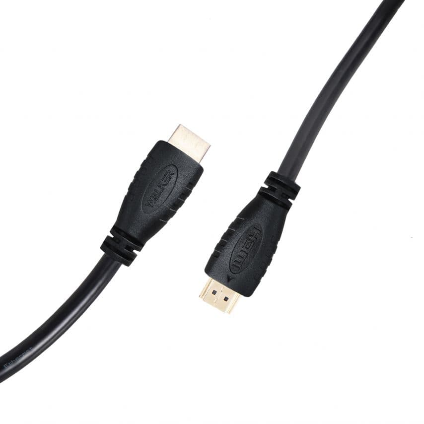Кабель WALKER WHD-77 HDMI to HDMI 4K HDTV V2.0 3м carton box