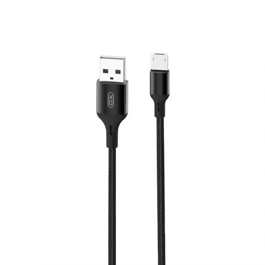 Кабель USB XO NB143 Micro 2.1A black