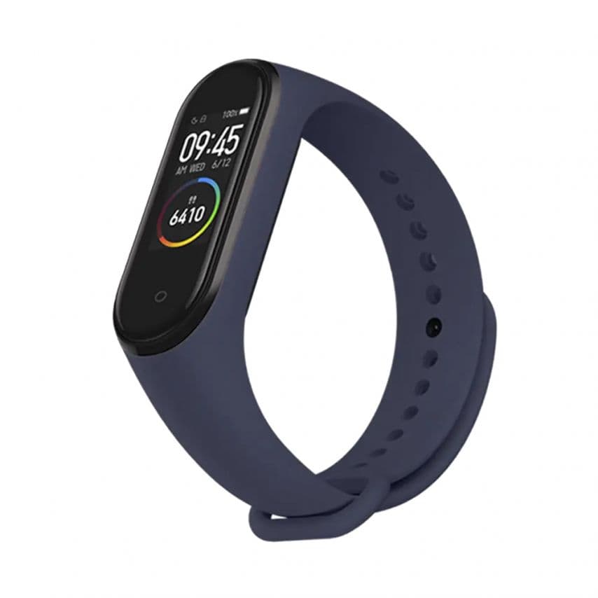 Ремінець для Xiaomi Mi Band 3, 4 Original Design dark blue / темно-синій