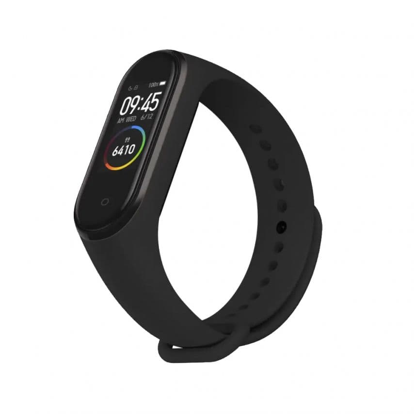 Ремінець для Xiaomi Mi Band 3, 4 Original Design black / чорний