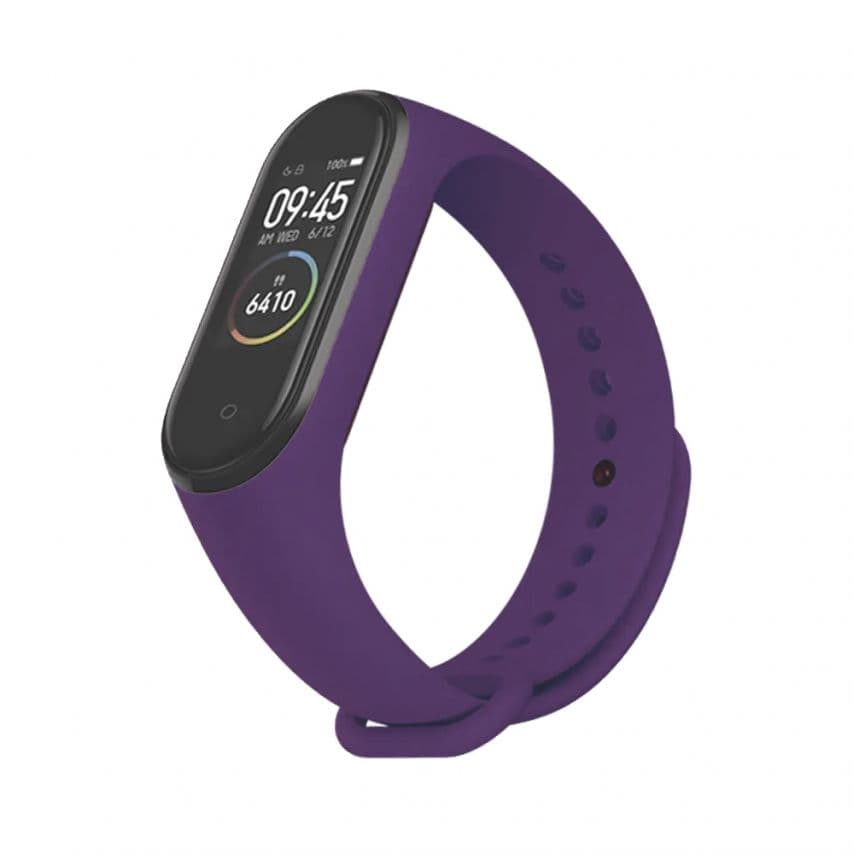 Ремінець для Xiaomi Mi Band 3, 4 Original Design violet / фіолетовий