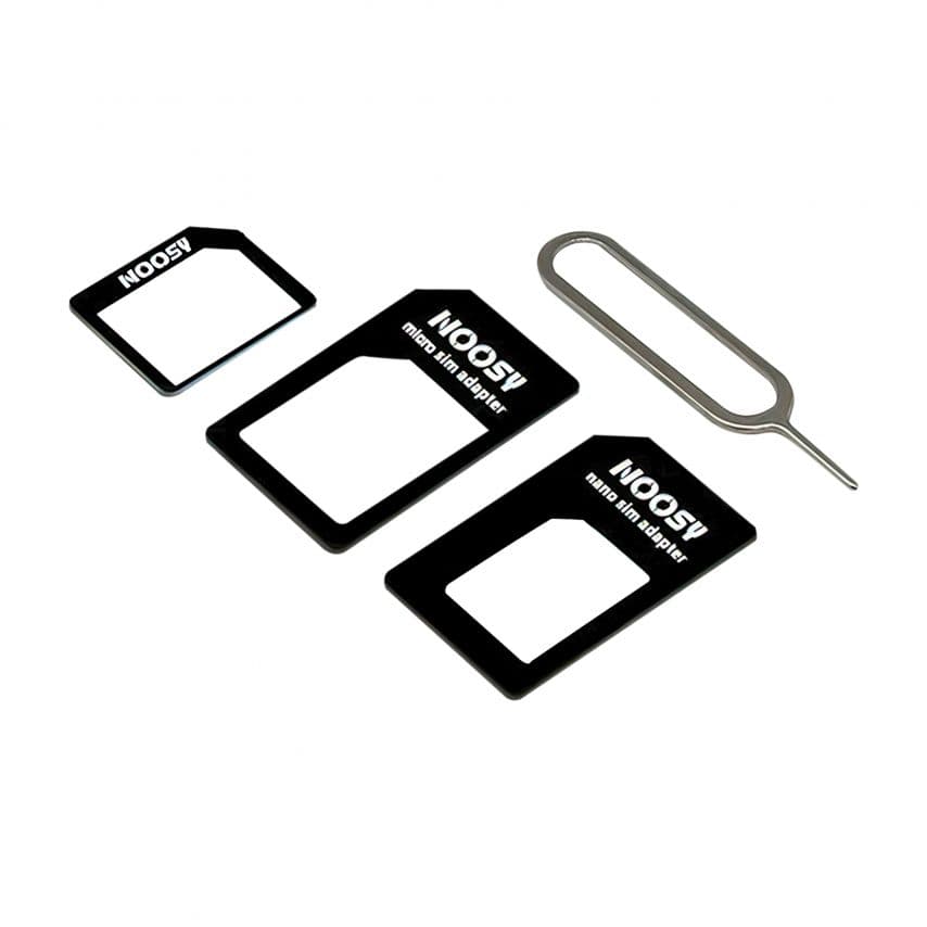 Адаптер Micro - Nano sim black