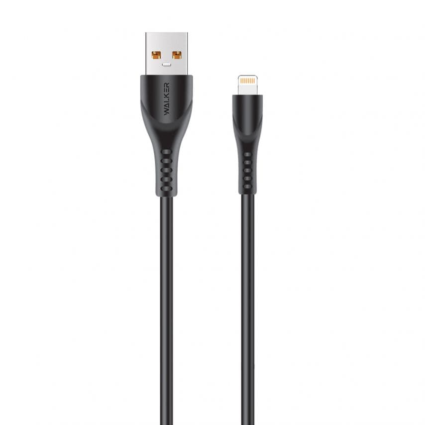 Кабель USB WALKER C570 Lightning black