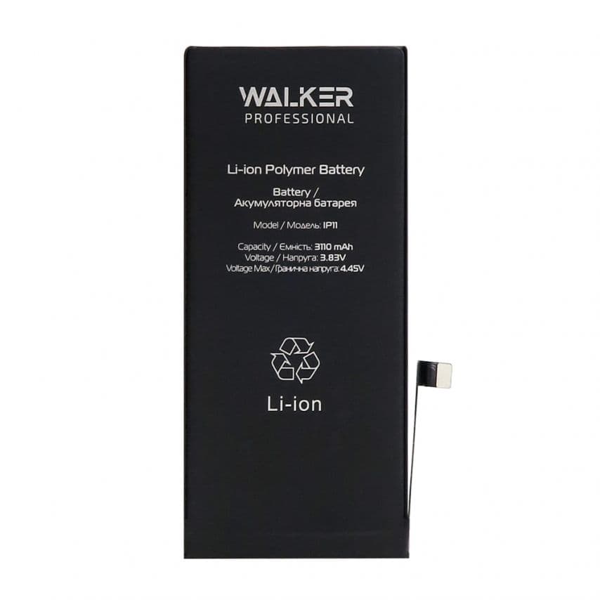 Акумулятор WALKER Professional для Apple iPhone 11 (3110mAh)