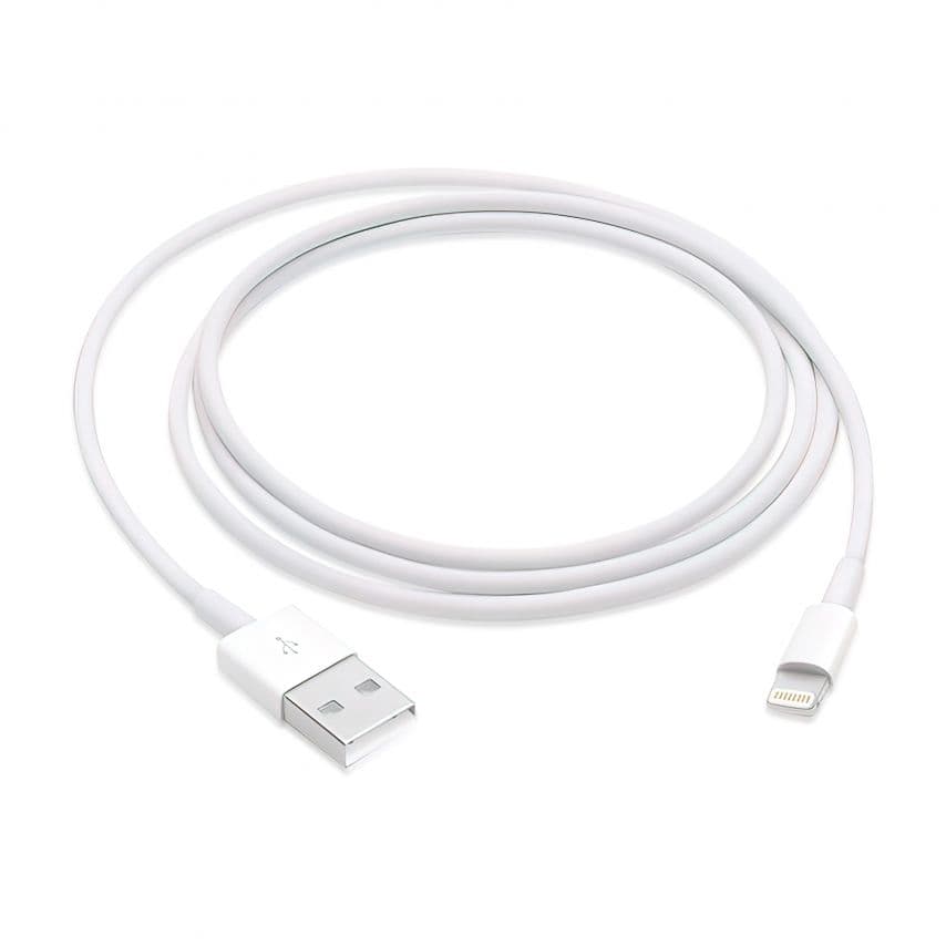 Кабель USB Lightning 5V/2A white