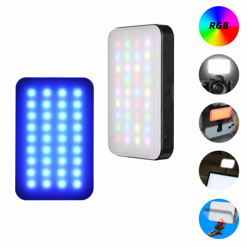 LED лампа портативна MJ-35 RGB