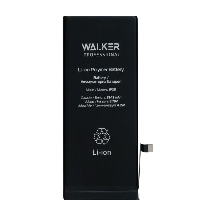 Акумулятор WALKER Professional для Apple iPhone Xr (2942mAh)